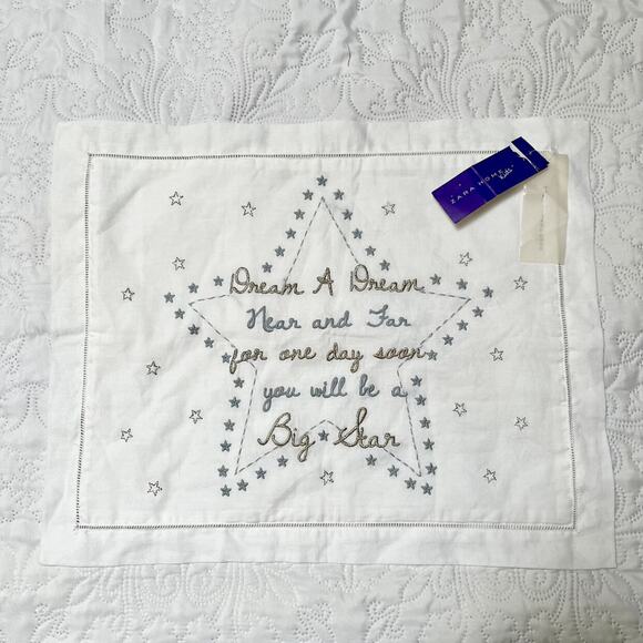 NWT Zara Home Kids Embroidered Pillowcase - Picture 2 of 9